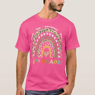 Camiseta De Volta à Escola 5º Ano Onde a Aventura Começa