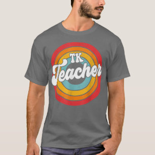 Camiseta De volta à Escola 80 Esquadrão de Professores, Ret