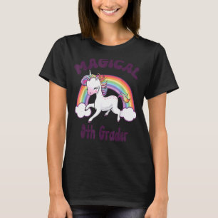 Camiseta De Volta À Escola 9° Grau Magia Unicórnio Rai