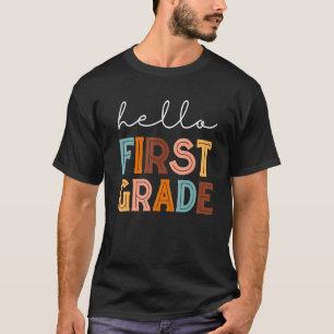 Camiseta De Volta À Escola Alô Professores Do Primeiro Ano