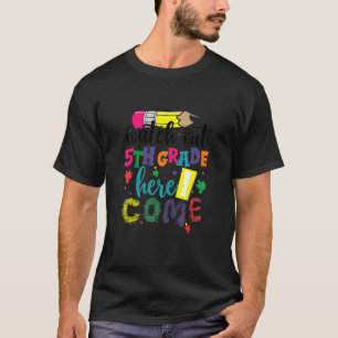 Camiseta De Volta À Escola Assista À 5