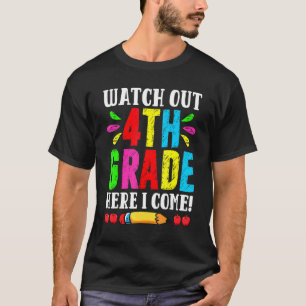 Camiseta De Volta À Escola Assista No 4º Ano Aqui Eu Vim Fi