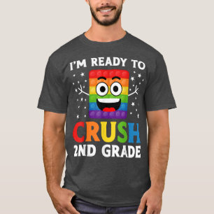 Camiseta De Volta À Escola Classe De segundo Gratuito Pop R