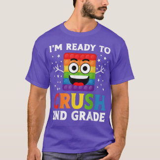 Camiseta De Volta À Escola Classe De segundo Gratuito Pop R