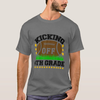 Camiseta De Volta À Escola De Quarto Grau A Partir Do 4.º G