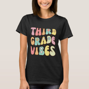 Camiseta De Volta À Escola De Terceiro Grau Vibes Professor