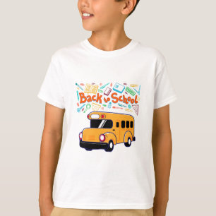 Camiseta De volta à escola design engraçada, de volta à esc