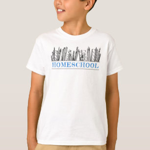 Camiseta De volta à escola doméstica: Homens, Mulheres e Cr