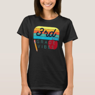 Camiseta De Volta À Escola Em Terceiro Formando De Professo