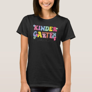 Camiseta De Volta à Escola Equipe de Kinder Primeiro Dia do
