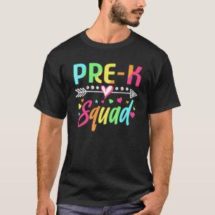 Camiseta De Volta à Escola Equipe Pré K Professora Equipe P