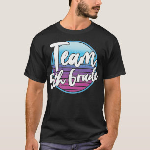 Camiseta De volta à Escola Escolar Esquadrão ou Professores