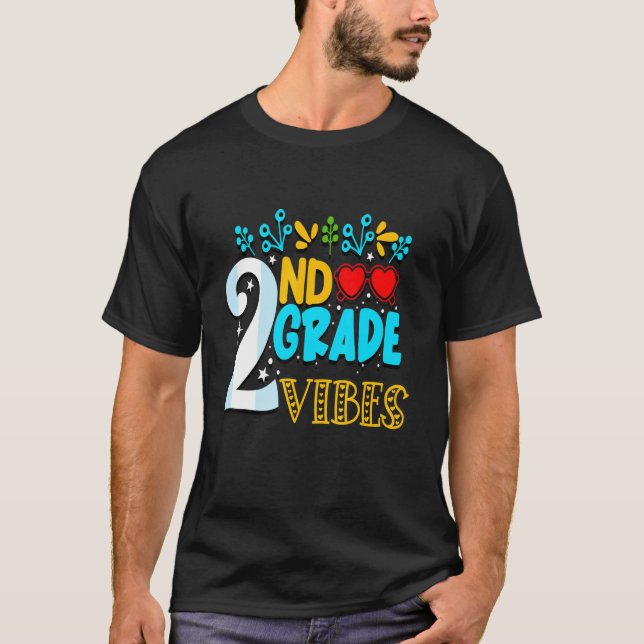 Camiseta De Volta À Escola Estudante De Segundo Grau E Teac (Frente)