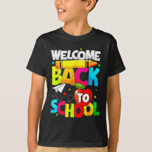 Camiseta De Volta À Escola Estudante Divertido Adorava Cria