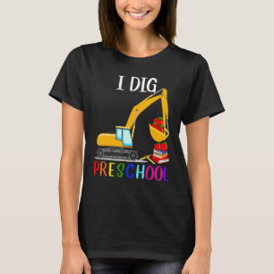 Camiseta De Volta À Escola Eu Canto Meninos Da Pré-Escola M