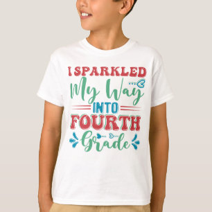 Camiseta De Volta À Escola Eu Despertei Meu Caminho Para O