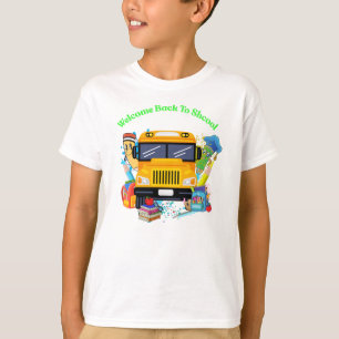 Camiseta de Volta à Escola Fofo Volta à Escola