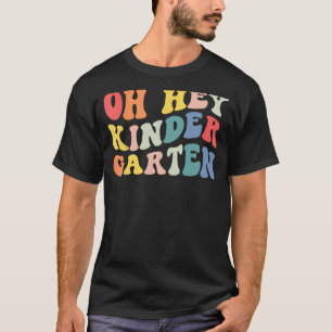 Camiseta De volta à escola Jardim de infância Garten Groovy