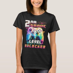 Camiseta De Volta à Escola Meninos de 2ª Série Gamer Primei