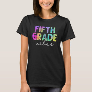 Camiseta De Volta À Escola Na 5ª Série Vibem Estudante Prof