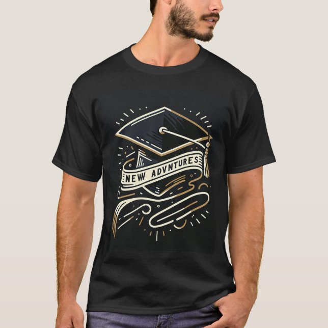 Camiseta de volta à escola - Novas Aventuras (Frente)