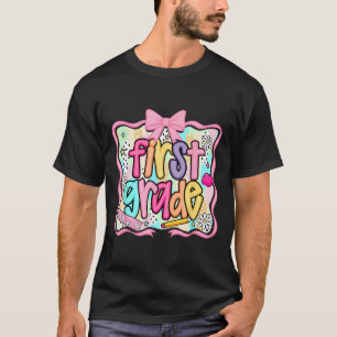 Camiseta De volta à escola Olá Equipe da primeira série 1ª
