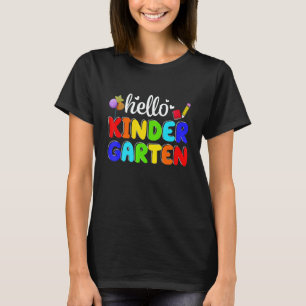 Camiseta De Volta à Escola Olá Equipe de Professores de Jar
