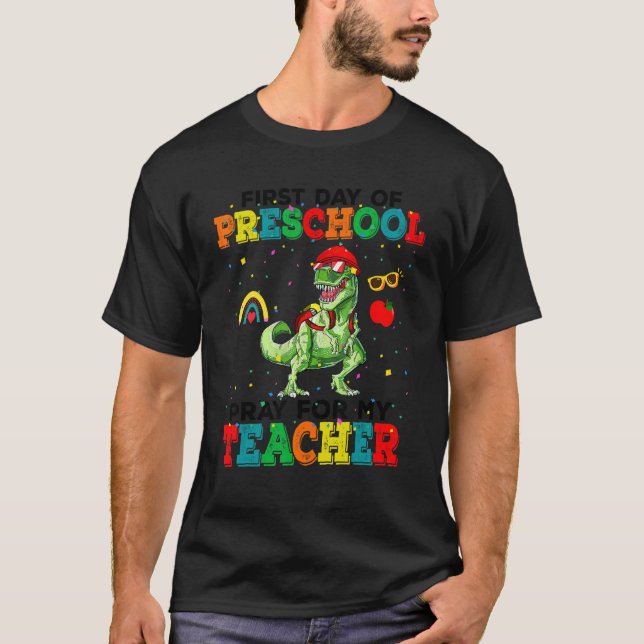 Camiseta De Volta À Escola Para Estudantes Pré-Escolares Me (Frente)