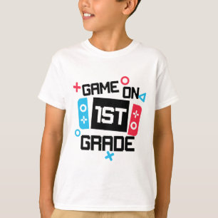 Camiseta De Volta À Escola Para Gamer Menino Jogo