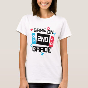 Camiseta De Volta À Escola Para Gamer Menino Jogo