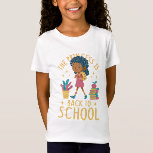 Camiseta de volta à escola para menina