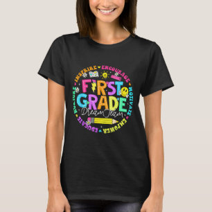 Camiseta De volta à escola primeiro ano time dos sonhos pro