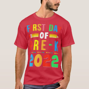 Camiseta De Volta À Escola Primeiro Dia De Professores Do P