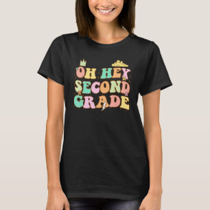 Camiseta De Volta À Escola Professora segundo Segundo