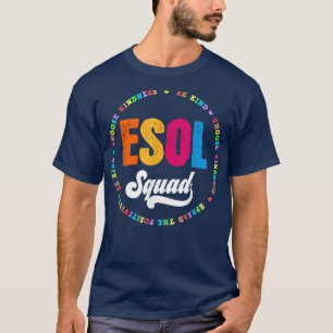 Camiseta De volta à escola Professores Alunos Esquadrão ESO