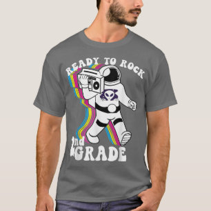 Camiseta De Volta À Escola Pronta Para Astronauta Do segund