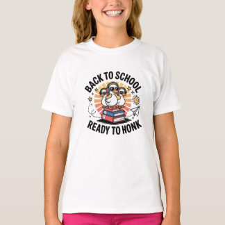 Camiseta De Volta À Escola Pronta Para Honrar