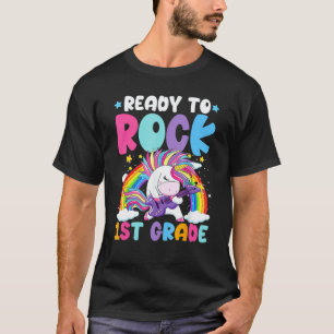 Camiseta De Volta à Escola Pronto Para Balançar 1ª Série Gu