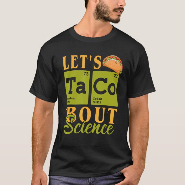 Camiseta De Volta À Escola Taco Vamos Sobre Professores De  (Frente)