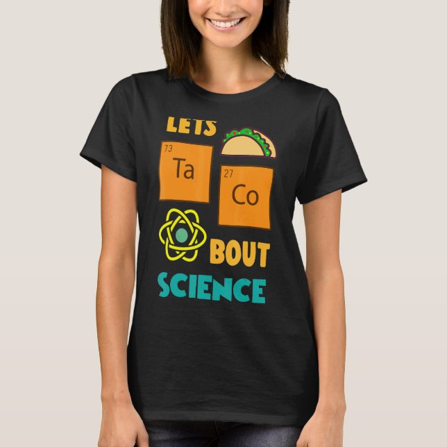 Camiseta De Volta À Escola Taco Vamos Sobre Professores De  (Frente)