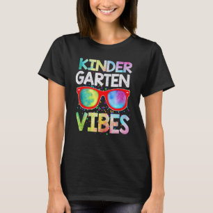Camiseta De Volta à Escola Vibes de Jardim de Infância 1º D