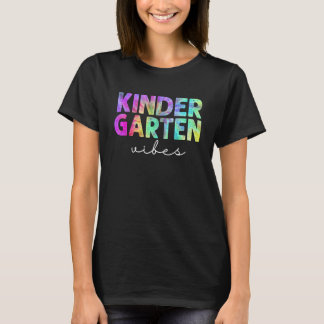 Camiseta De Volta à Escola Vibes de Jardim de Infância Alun