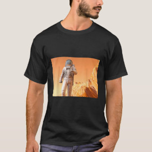 Camiseta De volta a Marte da Terra