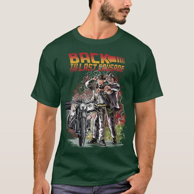 Camiseta De volta à última cruzada (Frente)