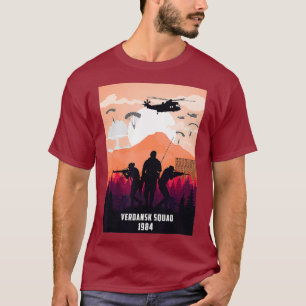 Camiseta De volta a Verdansk 1984 CoD Gaming Gulag Warzone