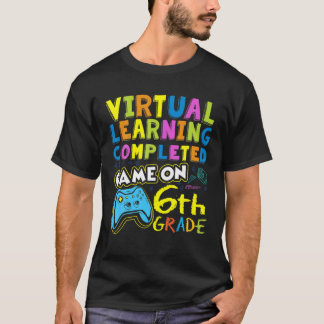 Camiseta De Volta Ao 6 Da Escola No Primeiro Dia Da Escola 