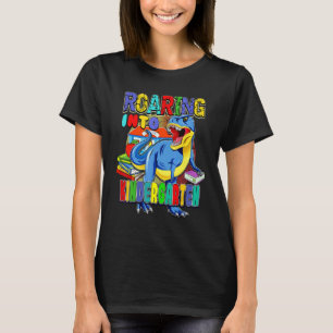 Camiseta De Volta Ao Dinossauro Da Escola A Viajar Para O J
