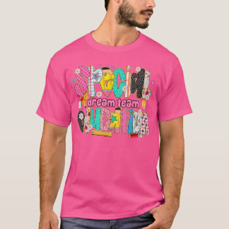 Camiseta De volta ao especial de educação especial dos prof