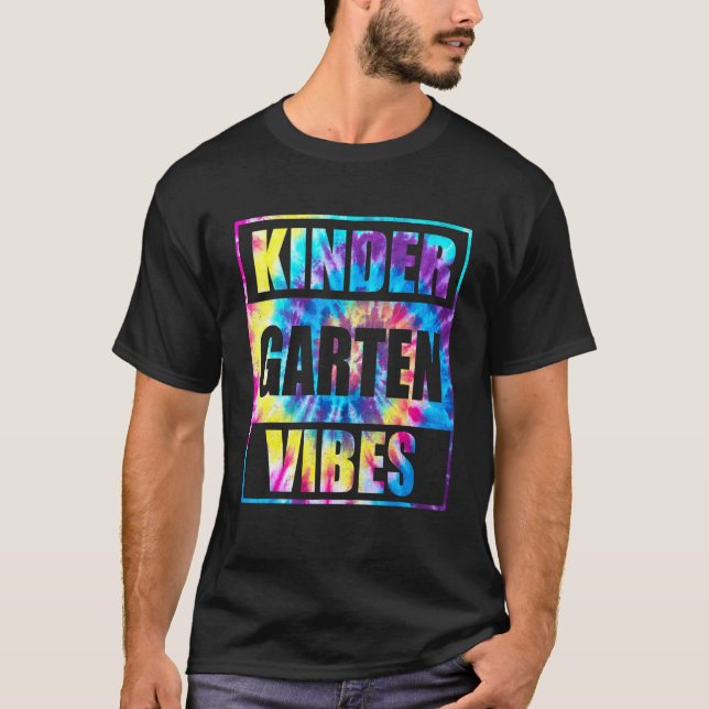 Camiseta De Volta Ao Jardim De Infância Vibes 1rua Dia Prof (Frente)