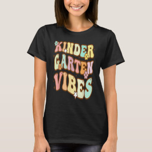 Camiseta De Volta Ao Jardim De Infância Vibes Professores D